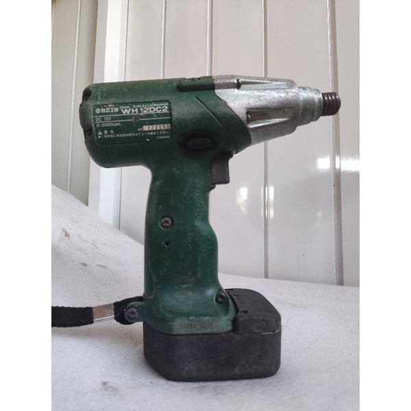 Thanh lý Máy bắt vít Hitachi , WH12DC2, 12v,máy hoạt động fun chức năng, sản phẩm bao gồm thân máy và vỏ PIN