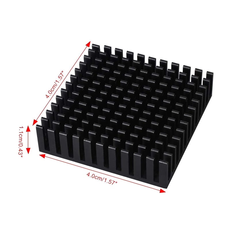 Tản Nhiệt Bằng Nhôm Chuyên Dụng Cho Động Cơ Máy In PC Chip CPU