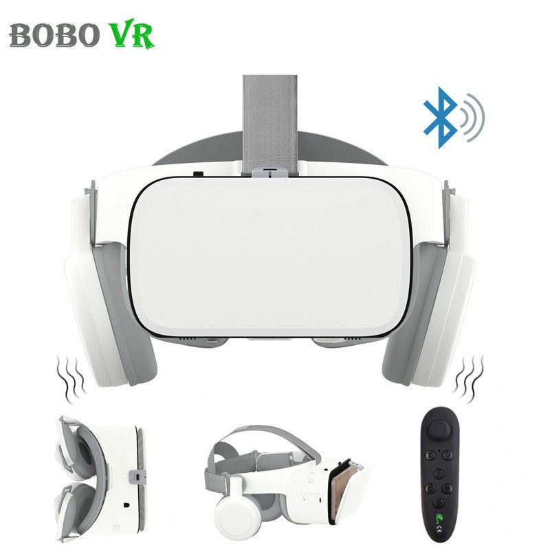 BOBOVR Z6 VR Helmet Upgrade 3D Glasses Headset Google Cardboard Bluetooth Virtual Reality Wireless