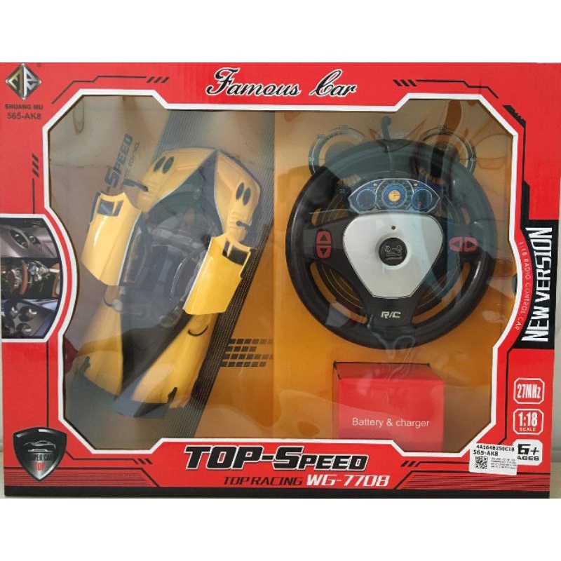 Sỉ và lẻ siêu xe FERRARI mở cửa lên điều khiển vô lăng tròn, có sạc