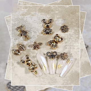 Charm nail đồng, phụ kiện trang trí móng