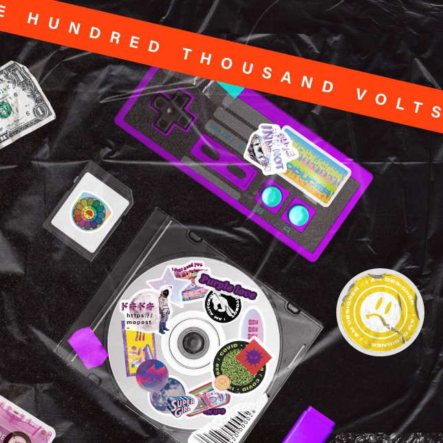 <Video Review> Set 24 Sticker Hình Dán Họa Tiết Retro Cá Tính Trang Trí Sổ Tay Nhật Ký Điện Thoại M005