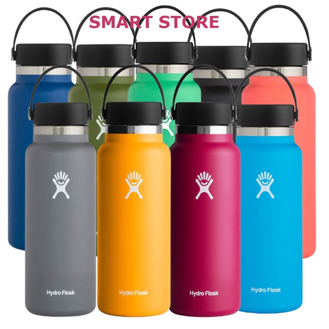 Bình Giữ Nhiệt Cute  Miệng Rộng Hydro Flask 32oz 946ml, Bình Cách Nhiệt Thể Thao Thép Không Gỉ. Mẫu Mới 2022- SMARTSTORE