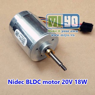 Động cơ điện một chiều không chổi than BLDC Motor Nidec 20V 18W