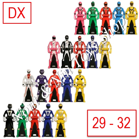 Bộ chìa khóa Gokaiger DX Ranger 8 số. 29-32: Magiranger Boukeger Gekiranger Go-onger