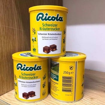 Kẹo Ngậm Ricola Original Của Đức Giảm Ho Khàn Giọng Hộp 180 Viên