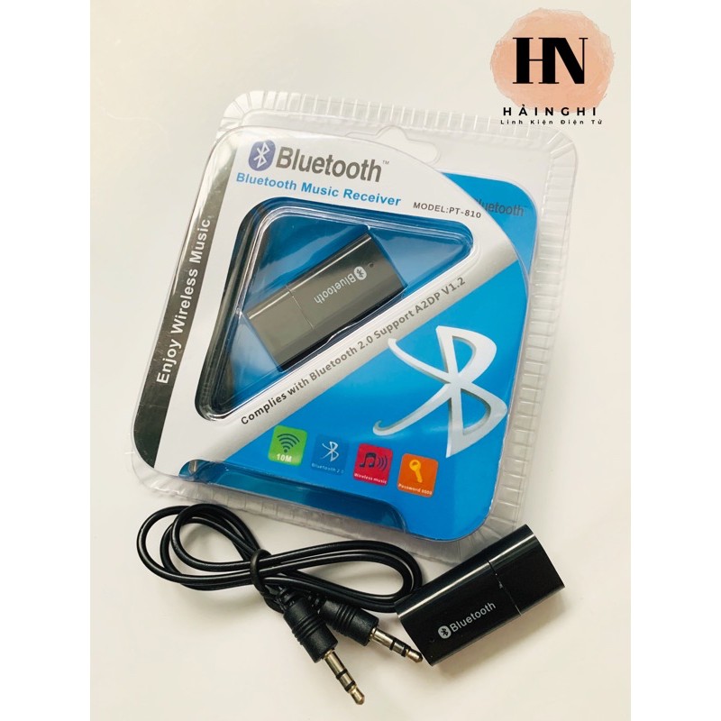 USB Bluetooth PT-810 Biến Loa Thường Thành Loa Bluetooth Không Dây LOẠI TỐT