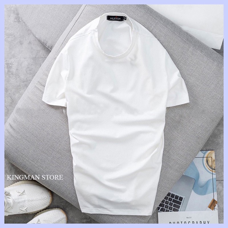 Áo Thun Nam Cổ Tròn Chất Liệu Cotton Cao Cấp, Áo Phông Nam Nhiều Màu Co Dãn Thoáng Mát Không Nhăn Không Xù