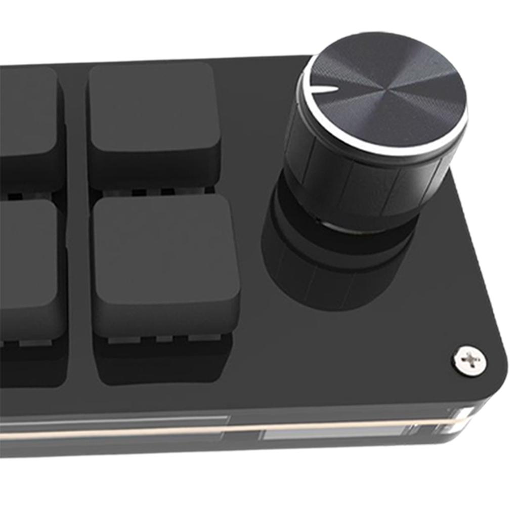 Bàn Phím Cơ Dây Mini Bằng Nhựa 6 Phím Cho Lập Trình Viên Thể Thao E-Sports