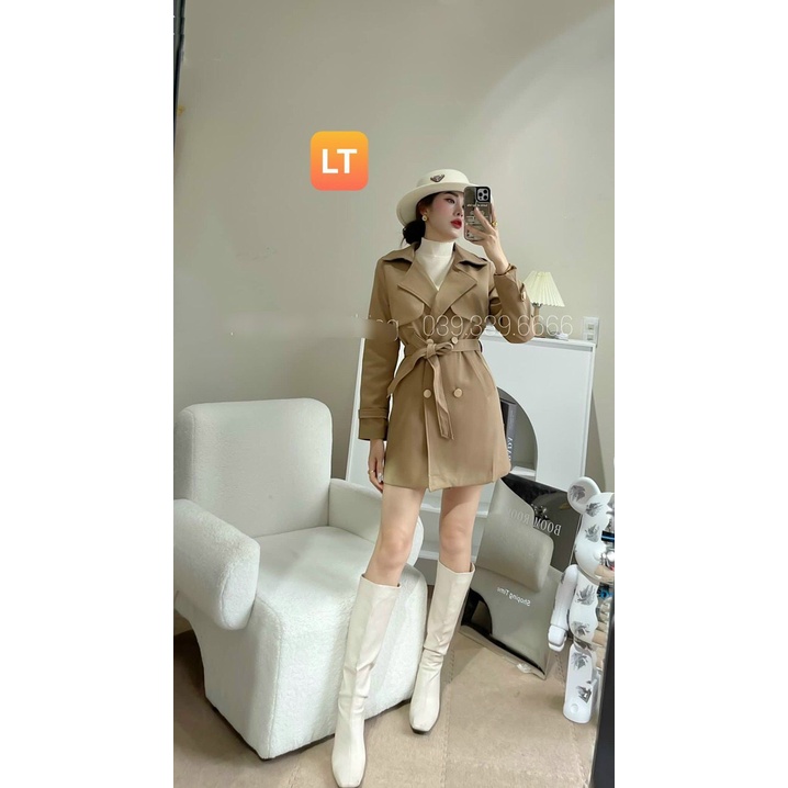 Áo vest nữ áo blazer 2 màu nâu tây, chất liệu vải cao cấp, thiết kế kiểu dáng trẻ trung - 𝑲𝒉𝒐 𝒔𝒊̉ 𝑺𝒂̀𝒊 𝑮𝒐̀𝒏 | BigBuy360 - bigbuy360.vn