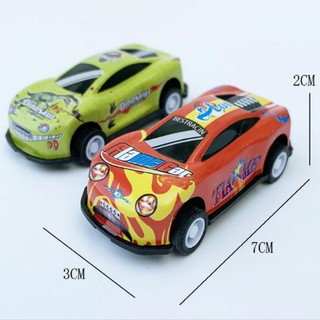 COMBO Bộ 2 ôtô mini - đồ chơi trẻ em có bánh đà