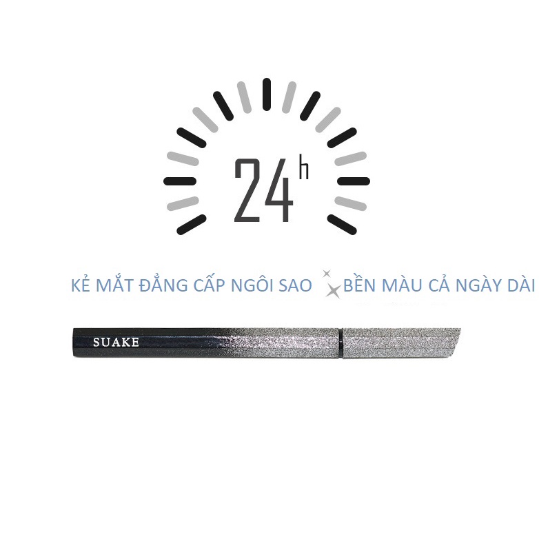 Bút kẻ mắt eyeliner chống dầu, nhanh khô, bên màu ngôi sao hàng nội địa Trung MAT08