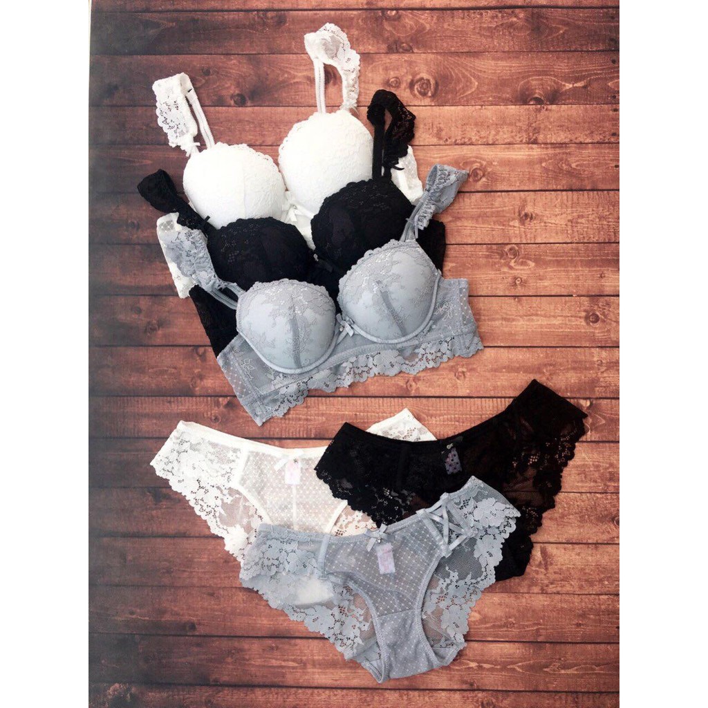 [BỘ CAO CẤP] Bộ KL ren bèo mút xoài đẩy không gọng BL | BigBuy360 - bigbuy360.vn