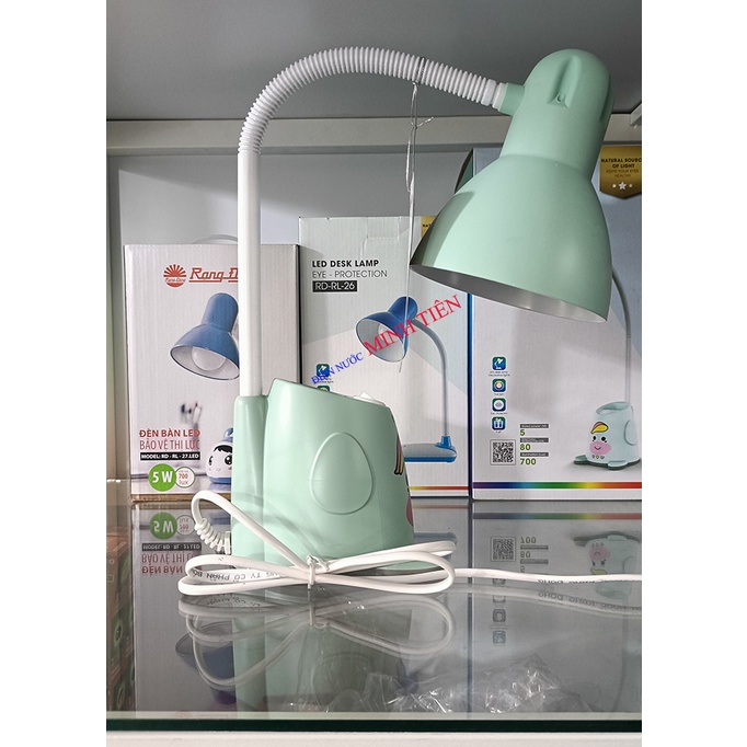 Đèn bàn học bảo vệ thị lực Rạng Đông  với bóng LED bảo vệ mắt, mẫu mã màu sắc đa dạng dễ thương