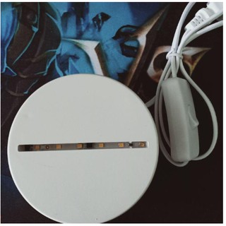 [ Sỉ] Bộ đế đèn LED 3D ❤️FREESHIP ❤️ 3 màu