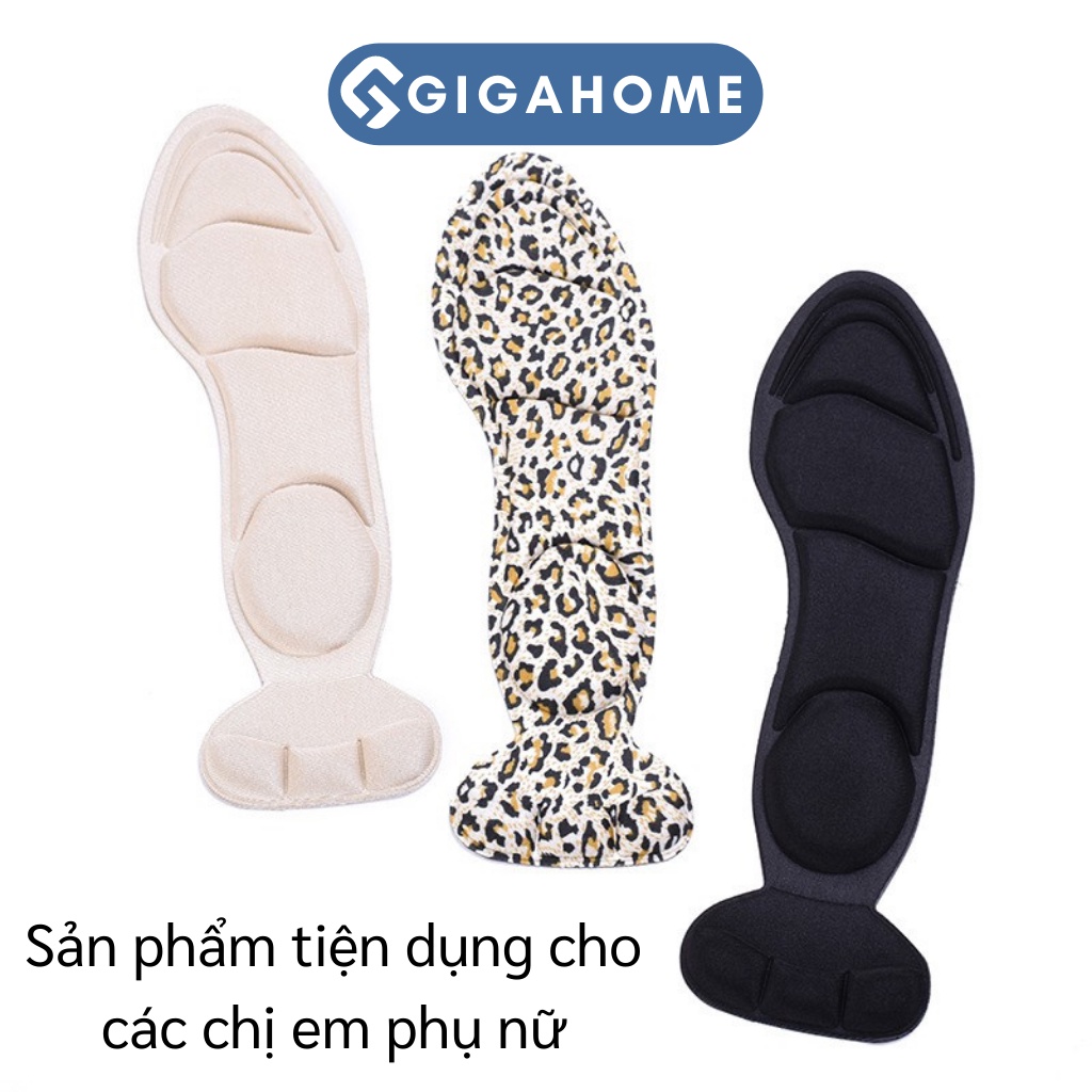 Miếng Lót Giày Cao Gót Mũi Nhọn GIGAHOME Cho Giày Bị Rộng Và Êm Chân 9540