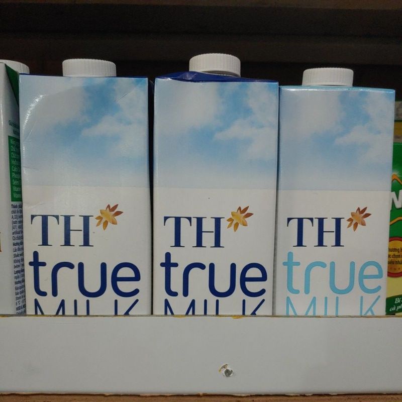 Sữa Tươi lít TH True Milk hộp 1L
