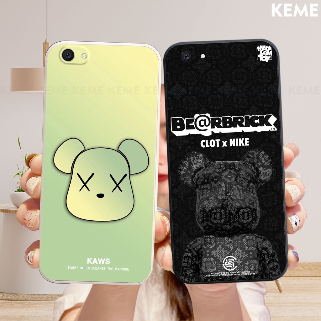 Ốp lưng Vivo Y53 / 1606 in hình Kaws và Bearbrick