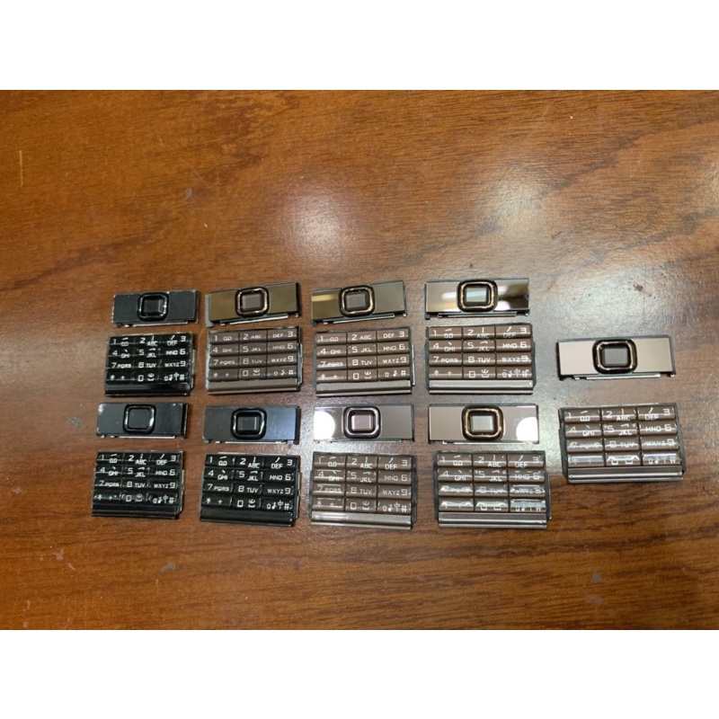 Phím linh kiện Nokia 8800 arte// Nâu Đen