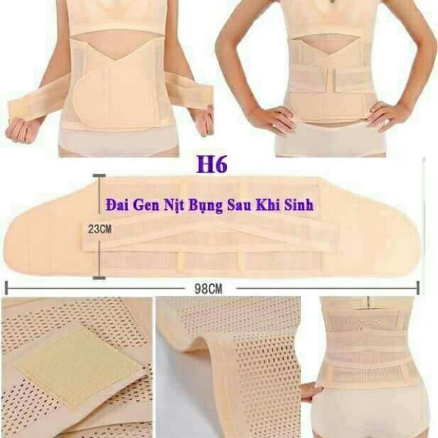 Đai Nịt Bụng Chống Cuộn Sau Sinh