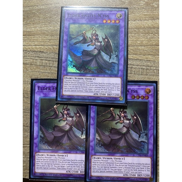 ( Hàng trưng bày ) Elder Entity N'tss - CT14-EN009 - Super Rare Limited Edition