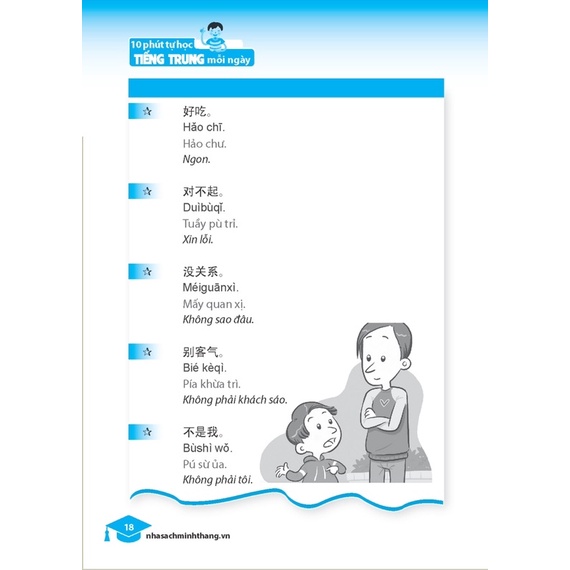 Sách - 10 phút tự học tiếng Trung mỗi ngày (tái bản 02)