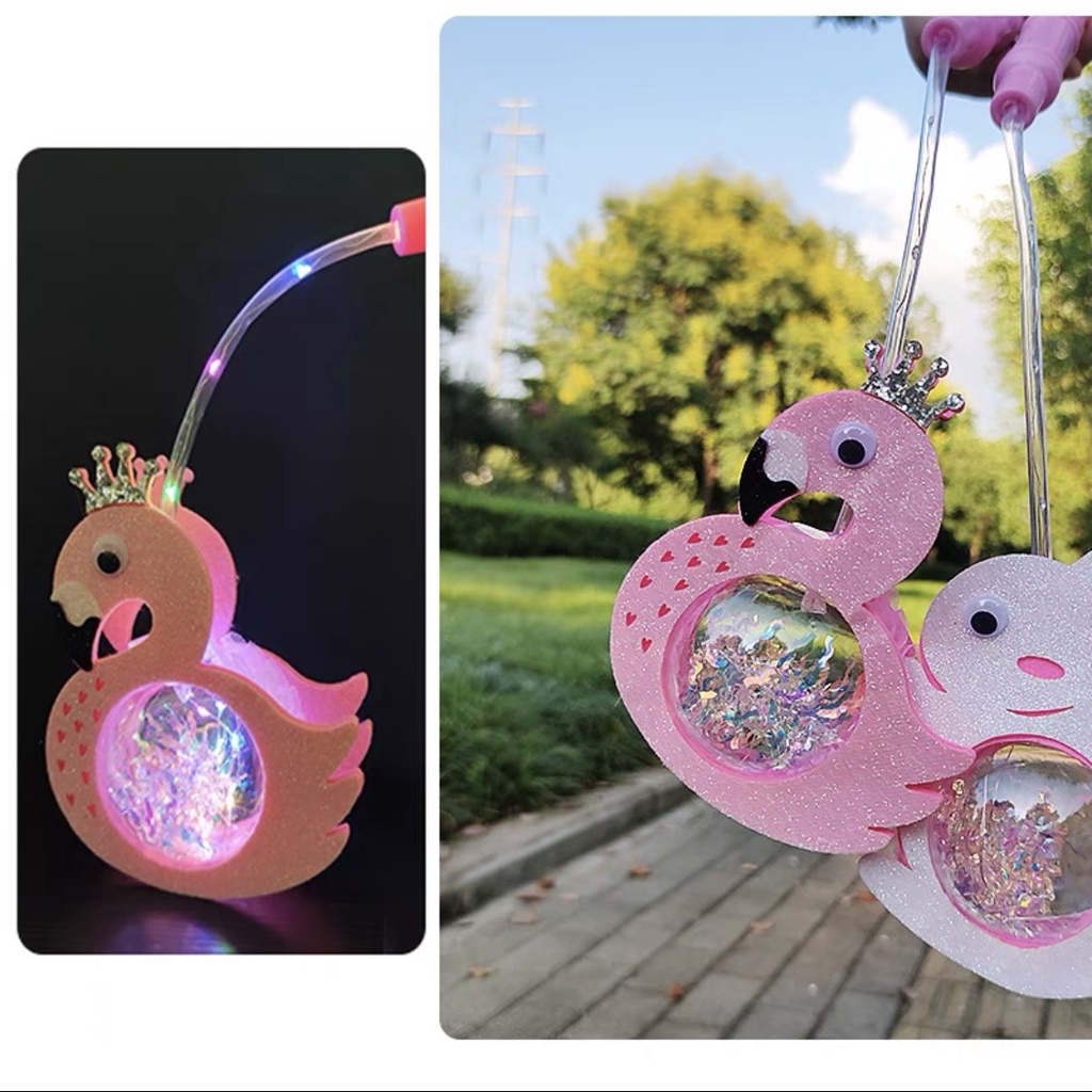 Lồng đèn trung thu phát sáng hình thú cho bé hot trend HAPPYKID LDTT