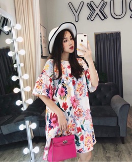 Đầm hoa suông