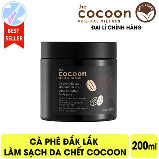 Cà Phê Đắk Lắk Làm Sạch Da Chết Body Cocoon 200ml