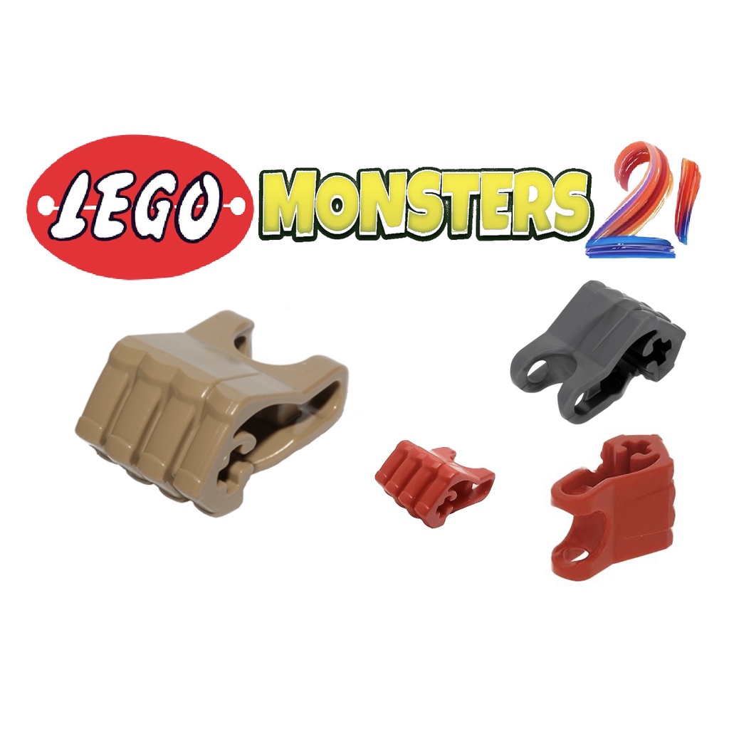 -93575-Hero Factory Fist with Axle Hole - 4 Fingers