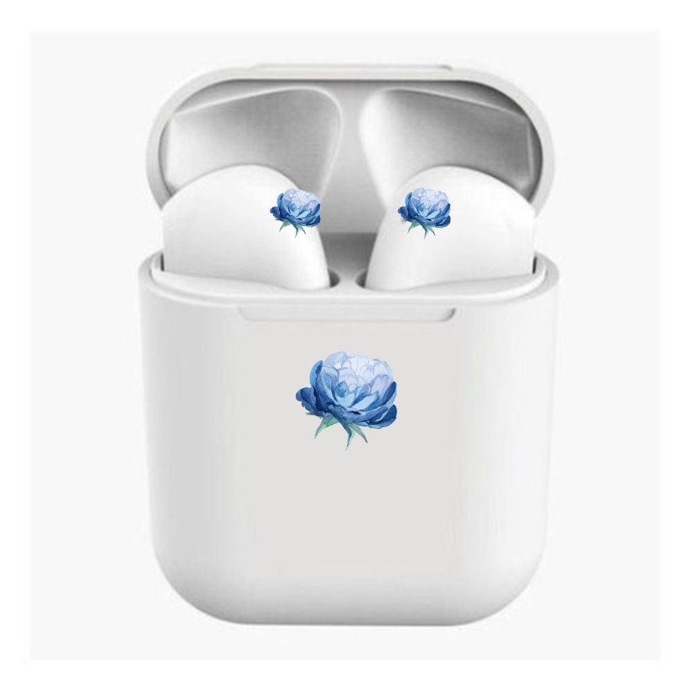 Tai nghe Bluetooth i12  5.0 ko dây cho táo và kèm Hộp sạc