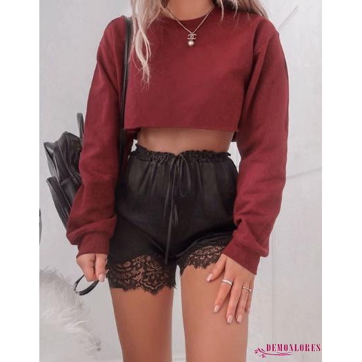 Áo lửng tay dài có mũ thời trang nhiều màu tùy chọn cho nữ