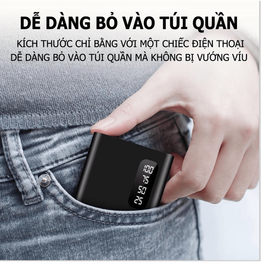 PIN SẠC DỰ PHÒNG 30000MAH HIỂN THỊ DUNG LƯỢNG PIN - SẠC CỰC NHANH CHO TẤT CẢ CÁC LOẠI ĐIỆN THOẠI |NgaAnh