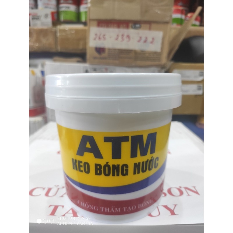 Keo bóng nước ATM chống thấm tường, chậu cây cảnh, tạo bóng