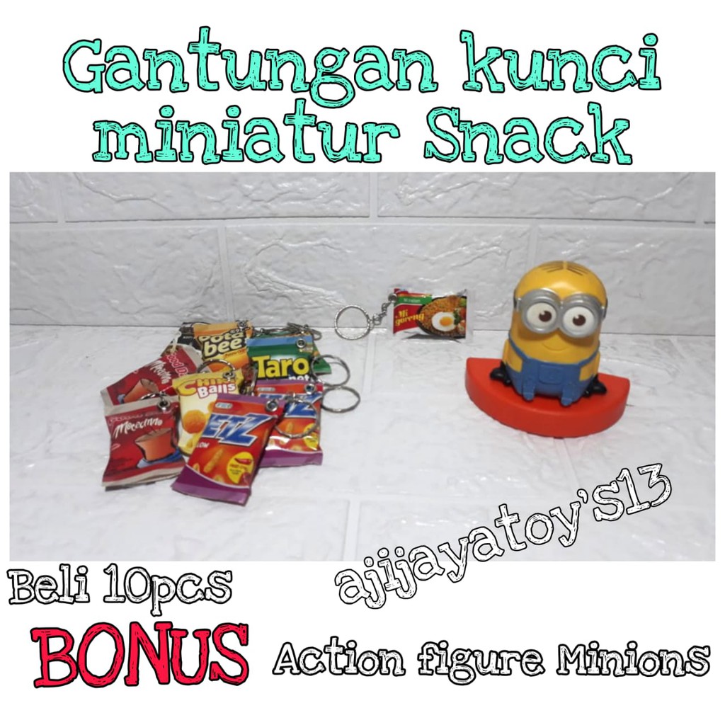 Set 10 Chìa Khóa Hình Minion Dễ Thương (1212 Mua)