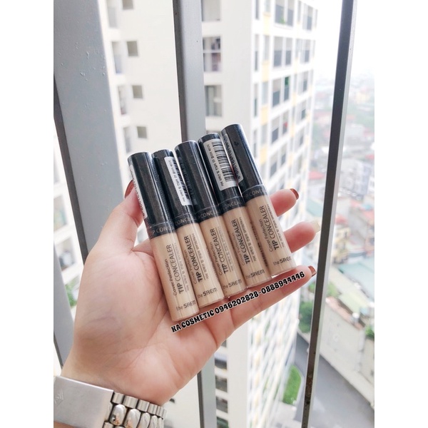 Kem Che Khuyết Điểm The Saem Cover Perfection Tip Concealer