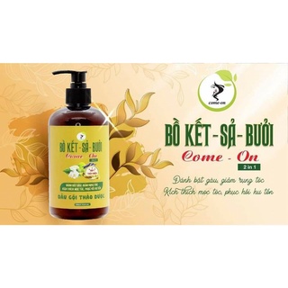 Dầu gội bồ kêt-sả bưởi come on