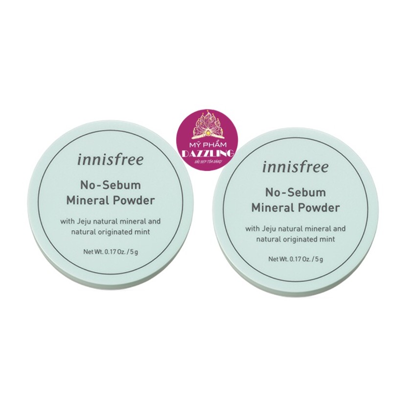 Phấn Phủ Kiềm Dầu Innisfree No Sebum Mineral Powder 5g Mẫu Mới | BigBuy360 - bigbuy360.vn
