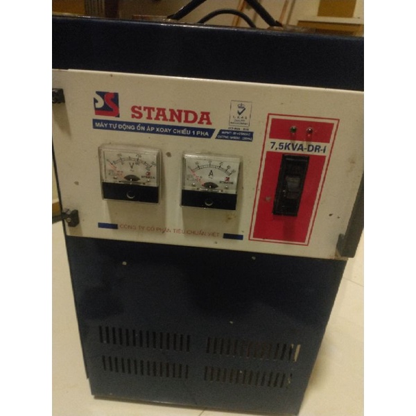 Ổn áp standa 7.5kva dải 50-250v, 100% dây đồng, còn sử dụng tốt