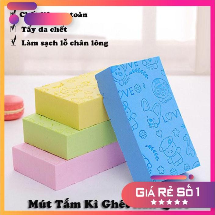 Mút tắm kì cọ ghét Hàn Quốc PORORO nhiều màu dễ thương để lựa chọn