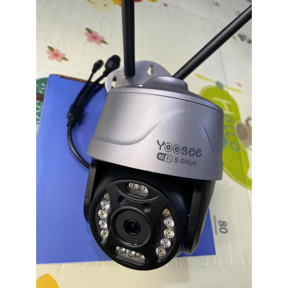 Siêu Camera Yoosee PTZ 15 đèn 5.0Mpx , Sản phẩm mới nhất 2021.