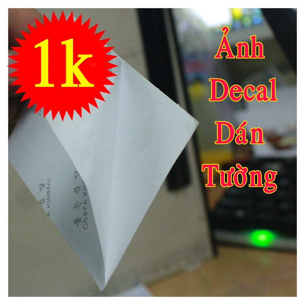Ảnh Decal 1K  - In ảnh decal BTS  - in 9 Tặng 1 ảnh - kích thước 6x9