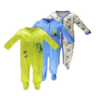 Set 3 body dài tay chân Baby Gear