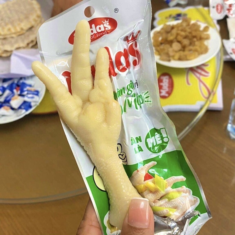 COMBO 10 Gói chân gà cay Tứ Xuyên/Thảo Mộc loại 1 CHÂN TO gói 40-50g/chân