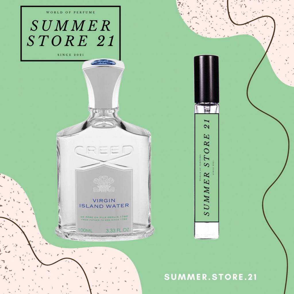 Nước hoa dùng thử Creed Virgin Island Water - 5𝘮𝘭/10𝘮𝘭