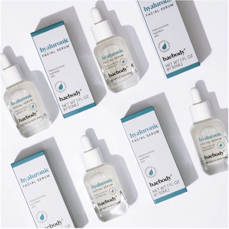 Serum cấp nước, chống lão hoá, mờ Thâm Hyaluronic Baebody 30ml USA
