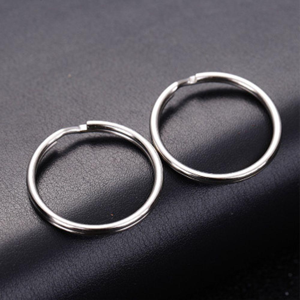 Bộ 10 Móc Khóa Bằng Thép Không Gỉ Thiết Kế Tiện Lợi Dễ Dùng