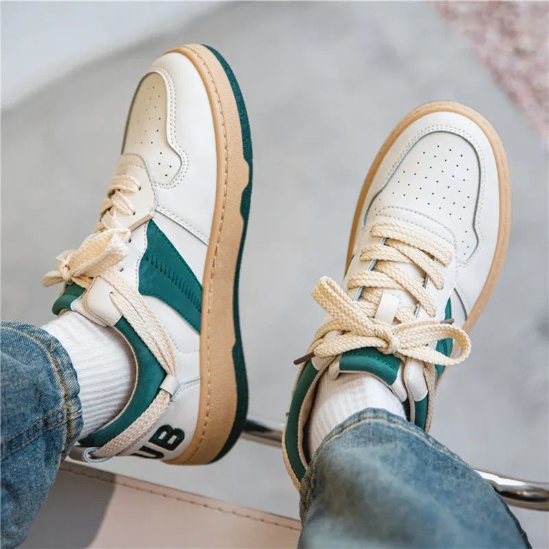 Giày nam cổ thấp cao cấp đế bằng buộc dây đi học đi chơi thoáng khí, Giày thể thao nam KATEZA51