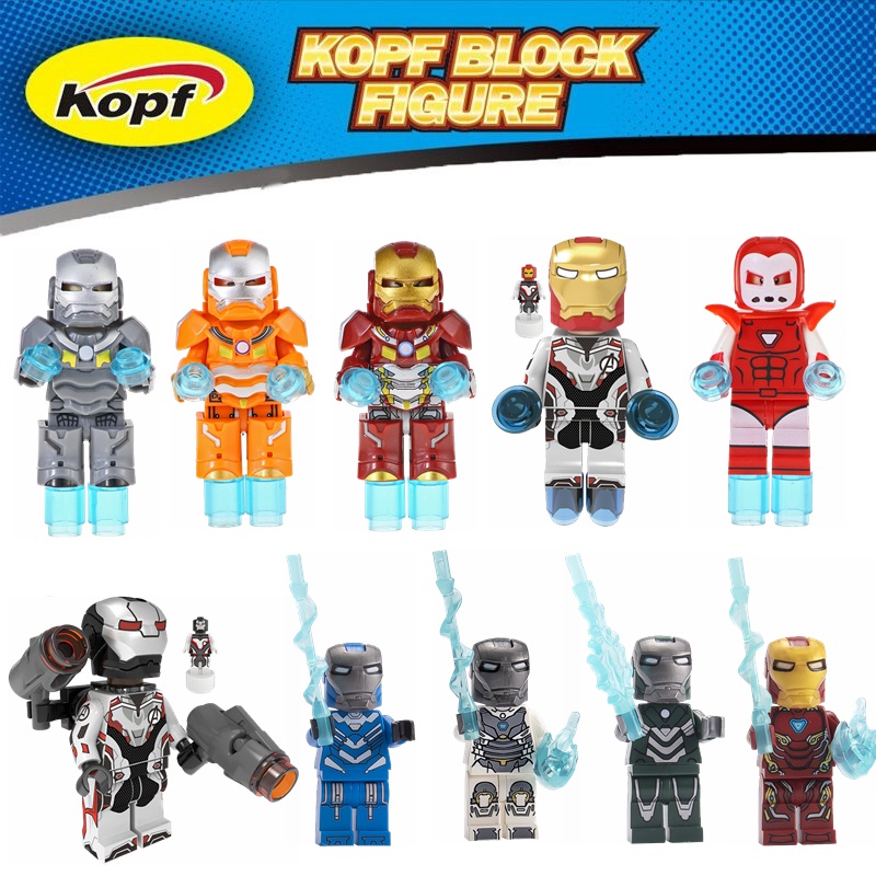 Đồ Chơi Lắp Ráp Iron Man War Mark 85 Cho Bé