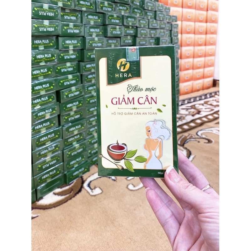 Trà giảm cân Hera Plus [Rẻ nhất shopee]